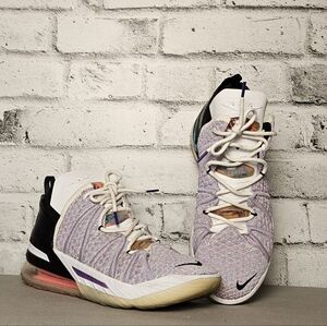 Nike LeBron Knit Basketball Shoes Air Max Cushion Size 10 CQ9283-900